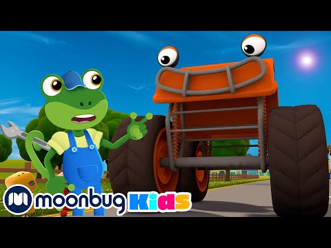 Max The Monster Truck Song-Geckos Garage-Song Compilation-Nursery Rhymes & Kids Songs