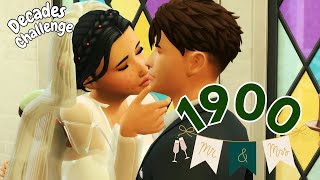 Le premier mariage chez les Bradford! 💍🕰 DECADES CHALLENGE #sims4  Let's play fr