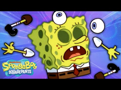73 Times SpongeBob Lost (and Regrew) His Limbs! ?