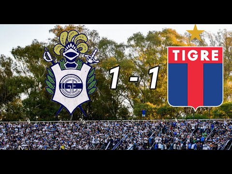 "GIMNASIA 1 - 1 TIGRE //Resumen de la hinchada tripera en la FECHA 14 2023 !!" Barra: La Banda de Fierro 22 • Club: Gimnasia y Esgrima