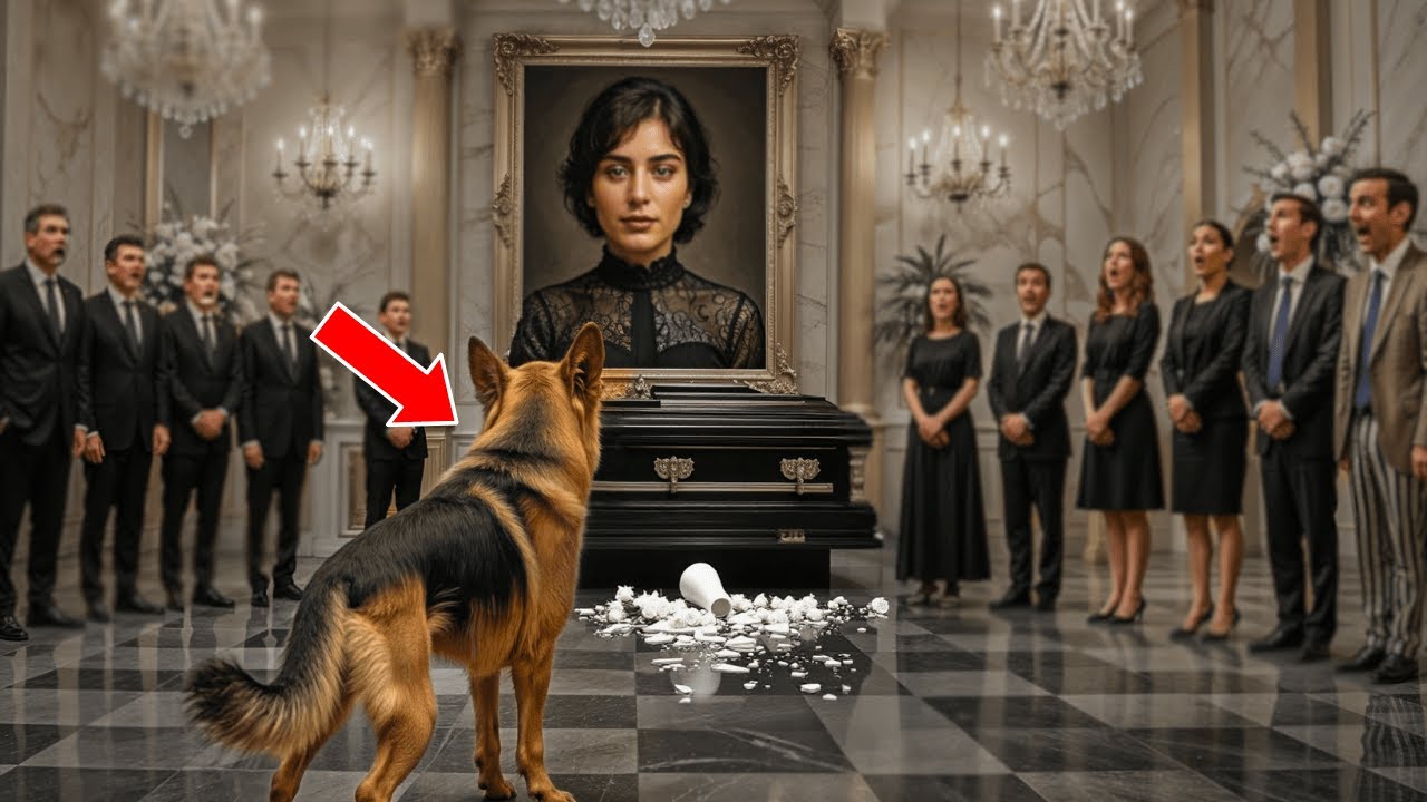 Dog Knocked Over The Memorial Display And Barked! Everyone Was Shocked By What They Found!