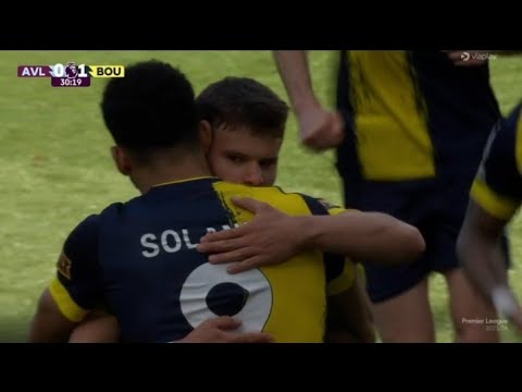 Dominic Solanke Goal, Aston Villa vs Bournemouth (3-1) All Goals and Extended Highlights