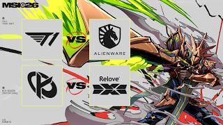 [中文] T1 vs TLAW - KC vs DCG | MSI 2026 | Play In Day 1