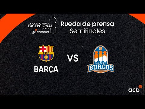 Rueda de prensa Barça-San Pablo Burgos