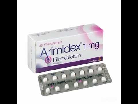 Astra zeneca anastrazole arimidex anastrozole 1mg, 1*14, pac...