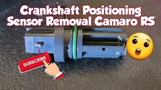 How to: Remove Crankshaft Positioning Sensor 2010 Chevrolet Camaro RS