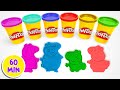 🐷 LIVE: Let’s Make Peppa Pig, Bluey, ABC's & Animals from Play Doh