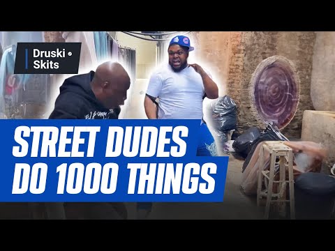 Street Dudes be doing 1,000 things in 1 day on Instagram