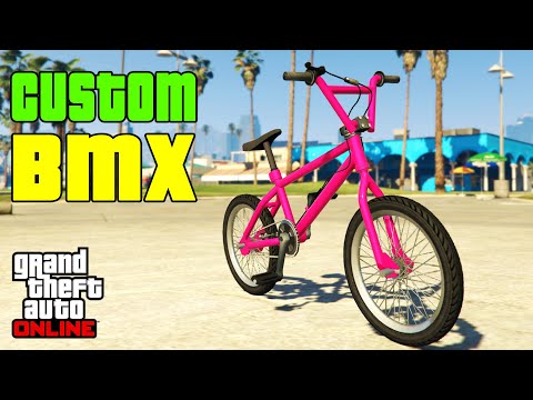 How To Get A CUSTOM COLORED BMX Bike in GTA 5 Online! (No Mods)