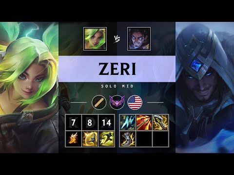 Zeri Mid vs Sylas - NA Master Patch 25.07