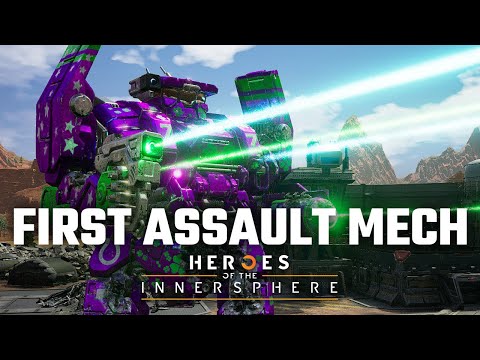 First Assault Mech - Mechwarrior 5: Mercenaries DLC Heroes of the Inner Sphere Playthrough 15