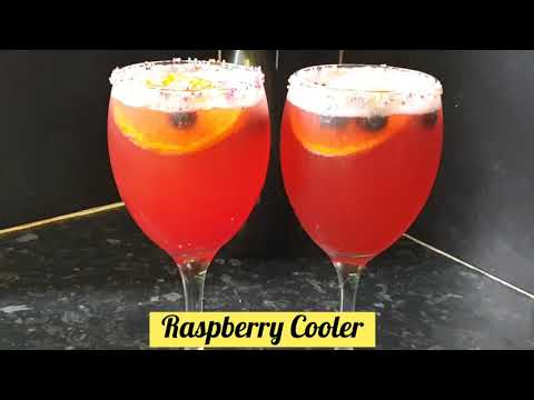 Raspberry Cooler | How to make raspberry cooler | Refreshing drink