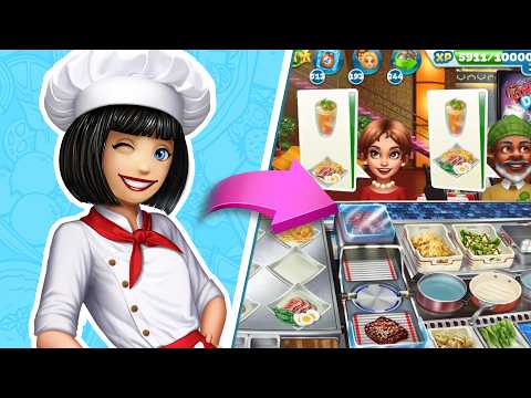 COOKING FEVER GAMEPLAY | GOURMET RESTAURANT    - YouTube