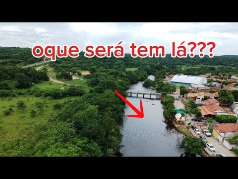 Rio Grande em Sítio na Bahia perto de São Desidério gravar dentro do rio
