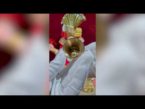Puja Bell (Ghanti) in Bronze (Kansa) Metal video