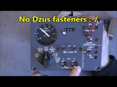 A look at two Learjet 35A cockpit panels