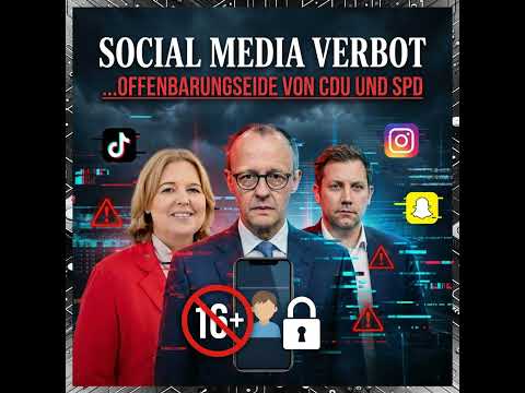 Video Thumbnail: Social Media Verbote - Die Offenbarungseide von CDU und SPD