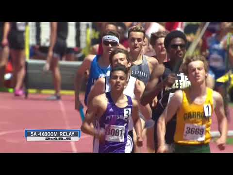 Finals Boys 5A 4X800 Meter Relay