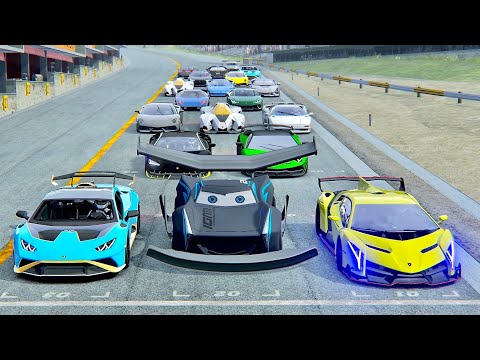 Jackson Storm GTR vs Lamborghini Hypercars at Highlands