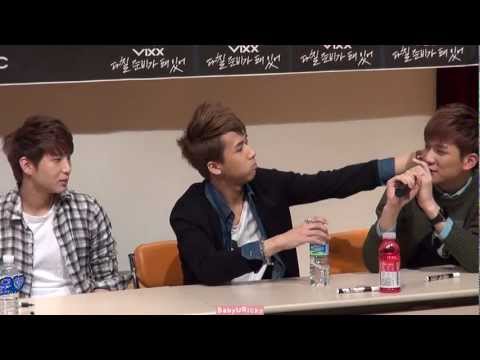 [Fancam] 130317 Vixx(빅스) - Ken's freestyle rap feat. Ravi's beatboxing, LOL!!