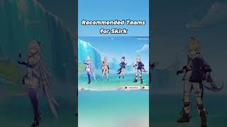 Download lagu recommended teams for skirk #genshinnow #genshin #genshinimpact mp3