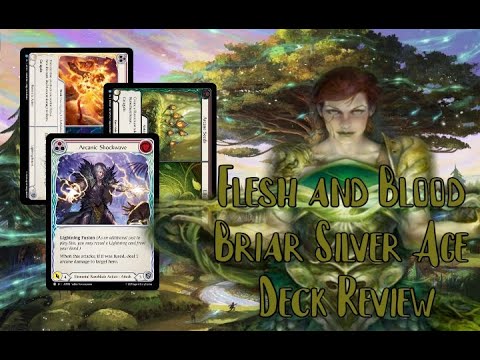 The Best Aggro Deck in Sage || Flesh and Blood Briar Sage Deck Review