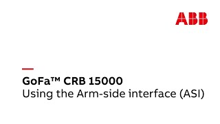 Using the GoFa™ Arm side interface