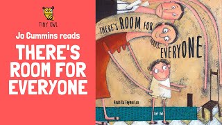 Library Girl and Book Boy (Jo) reads There&#39;s Room for Everyone!