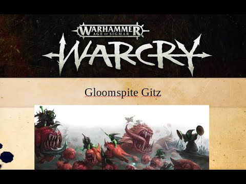 Warcry Faction Rundown - Gloomspite Gitz