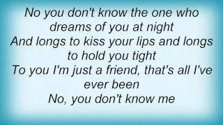Madeleine Peyroux - You Dont Know Me Lyrics