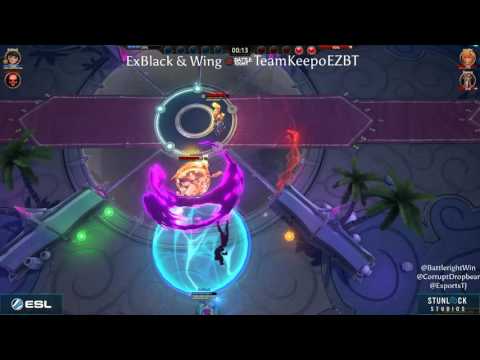 ESL Go4Battlerite Week 2 - Wing & ExBlack vs TeamKeepoEZBT (Quarter Finals)