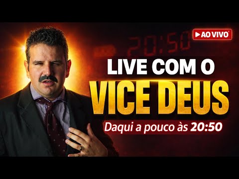 Live com O Vice Deus - Hoje as 20:50