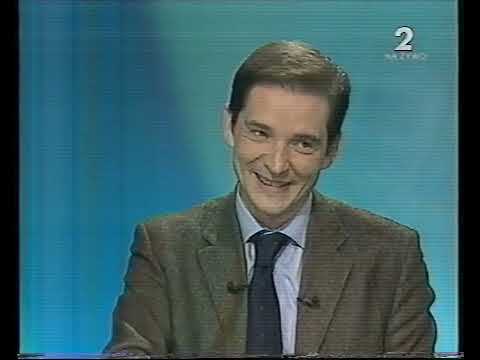 Program Drugi - Studio meczowe oraz urywek zapowiedzi. 14.11.2002 r.