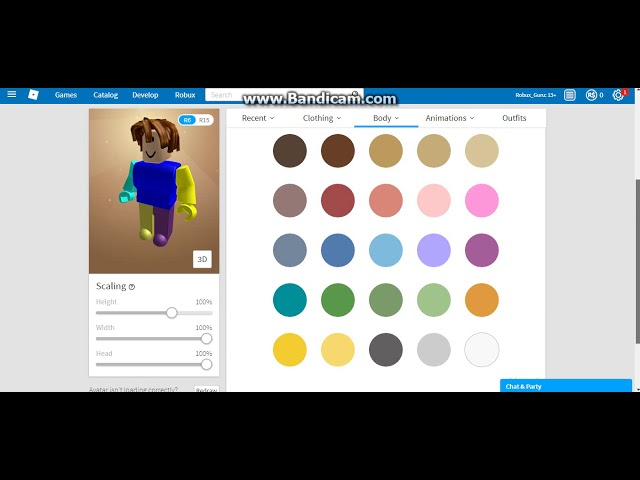 How To Get Free Robux By Changing Your Skin Color