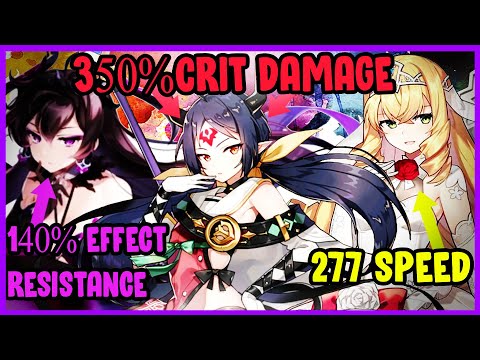 I built some random units for GW - Epic Seven