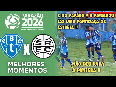 Paysandu vs. São Raimundo - Highlights - Goals - Parazão 2026