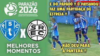 Paysandu x São Raimundo - Melhores Momentos - Gols - Parazão 2026