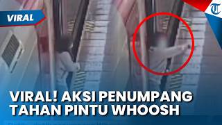 Aksi Penumpang Tahan Pintu Whoosh demi Barang Tertinggal, KCIC: Akibatkan Keterlambatan Kereta