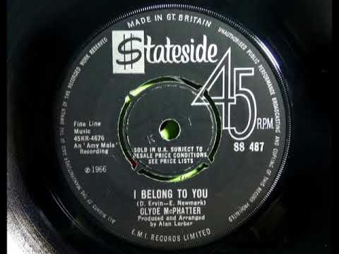 Thumbnail for CLYDE McPHATTER - I'll Belong To You - STATESIDE SS 487 - UK 1966 Northern Deep Soul Gem by Clyde McPhatter