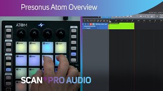 Video thumbnail for Presonus Atom - Hands on with Studio One. by Scan Pro Audio