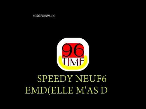 Speedy Neuf6 - EMD - Elle m'as dit  (officiel et lyrics)