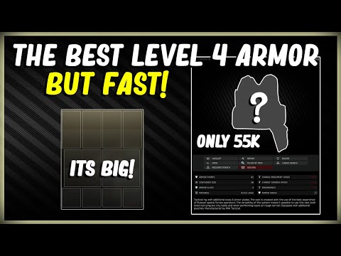 BEST LEVEL 4 ARMOR IN ESCAPE FROM TARKOV BUT FAST - EFT BUDGET ARMORED RIG CHEAP BARTER - 12.11