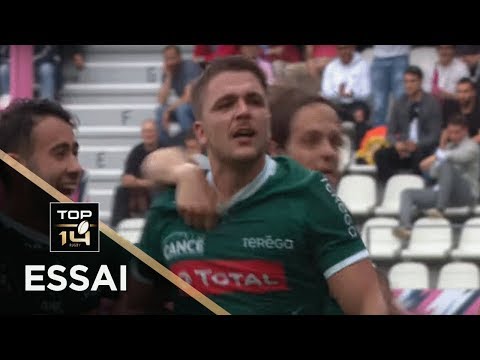 TOP 14 - Essai Marvin LESTREMAU (SP) - Paris - Pau - J26 - Saison 2018/2019