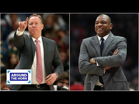 ドク・リバーズとマイク・バデンホルツァー：今年の監督にふさわしいのはどっち？| 角を囲んで (Doc Rivers or Mike Budenholzer: Who deserved coach of the year? | Around the Horn)
