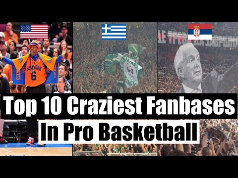 10 Craziest Basketball Fanbases in the World | Best Basketball Fans #nbafinals #euroleague #nbafans