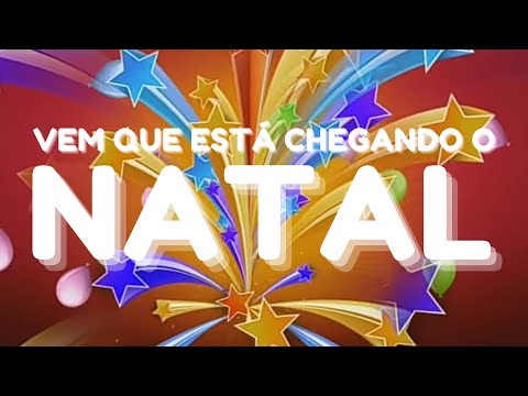 NATAL - VEM CHEGANDO O NATAL - Aline Barros - Música de Natal Família Alegria