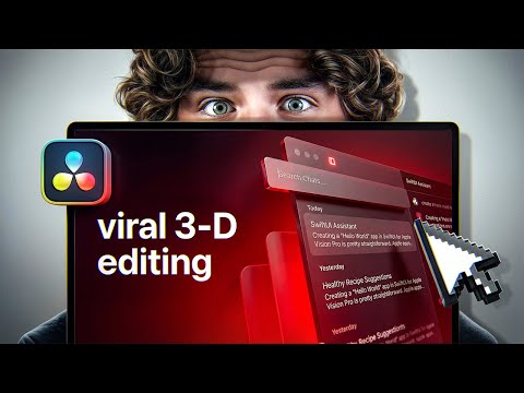 How to Edit Viral 3D Motion Graphics in DaVinci Resolve