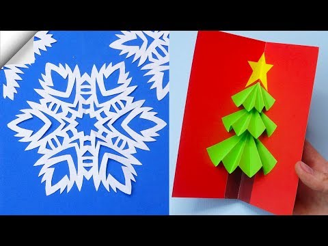 DIY paper crafts Paper toys Christmas crafts santa claus DIY santa claus