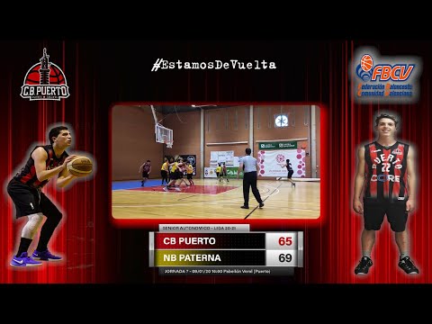 Videoresumen Senior B Cb Puerto Sagunto - Nb Paterna (LIGA 20-21)