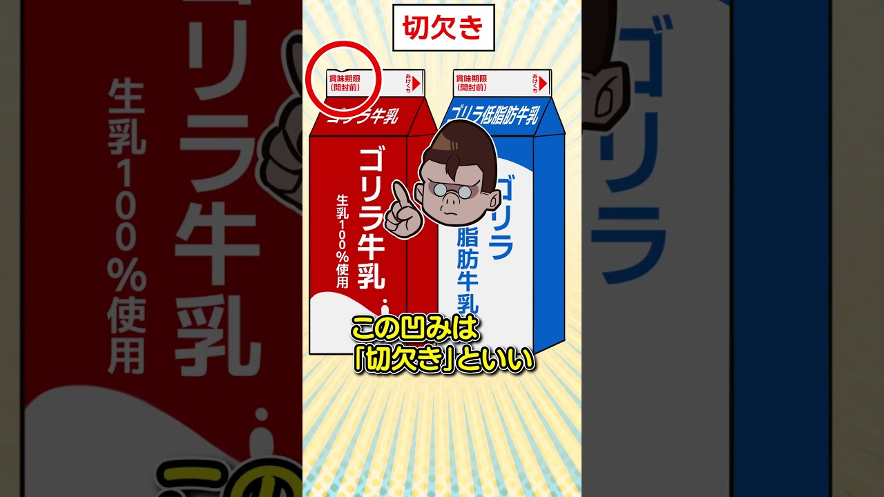 どっちが牛乳でしょう？